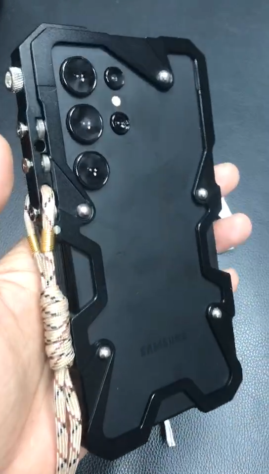 Futuristic Aluminum Armor Case for Samsung Galaxy - carolay.co