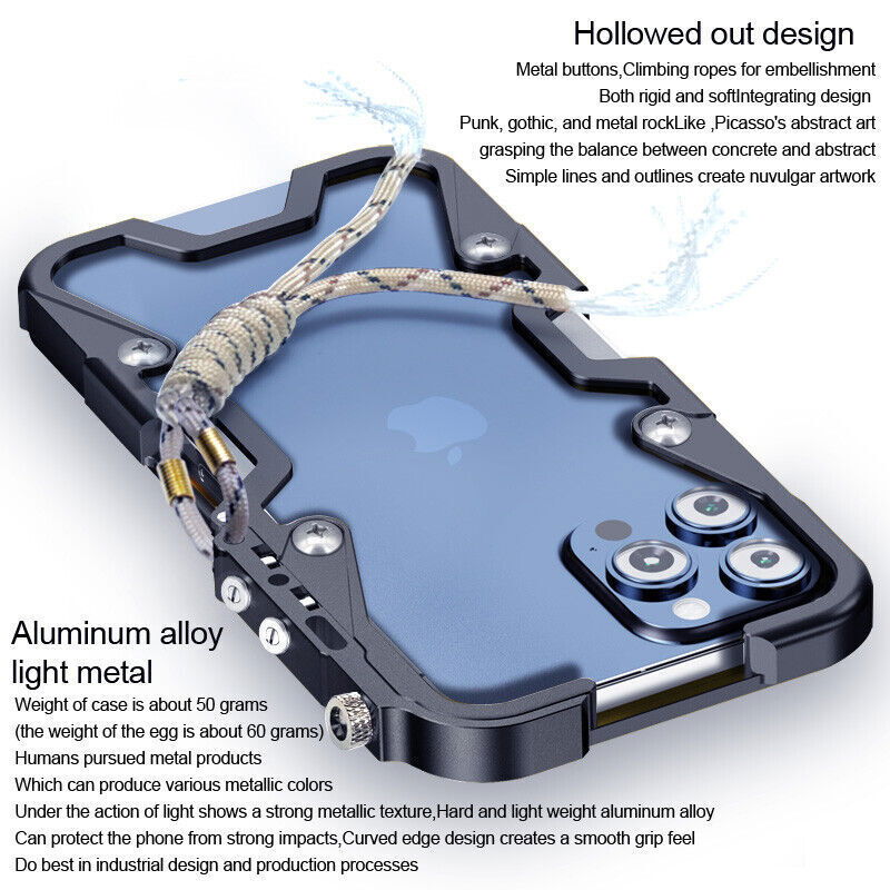Futuristic Aluminum Armor Case for Samsung Galaxy - carolay.co