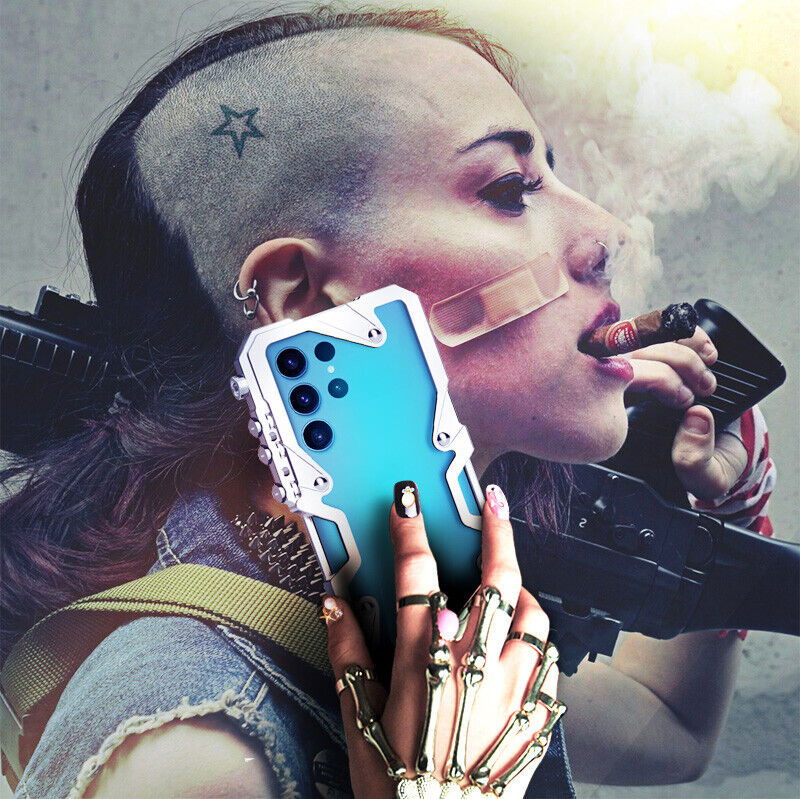 Futuristic Aluminum Armor Case for Samsung Galaxy - carolay.co