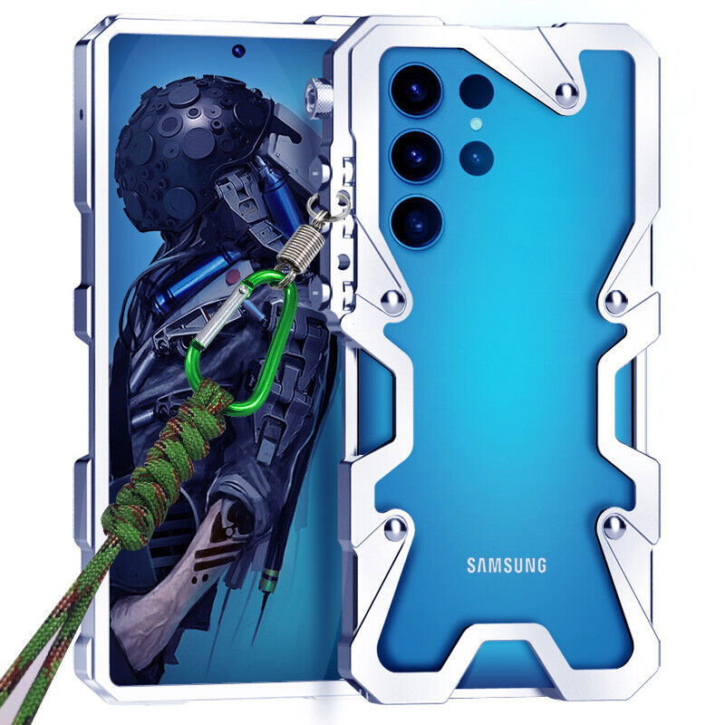 Futuristic Aluminum Armor Case for Samsung Galaxy - carolay.co