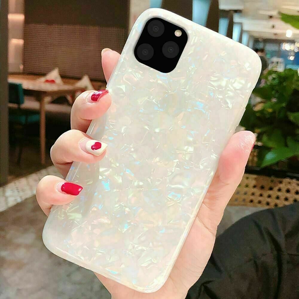 Glitter Marble Shockproof Case Slim for iPhone - carolay.co