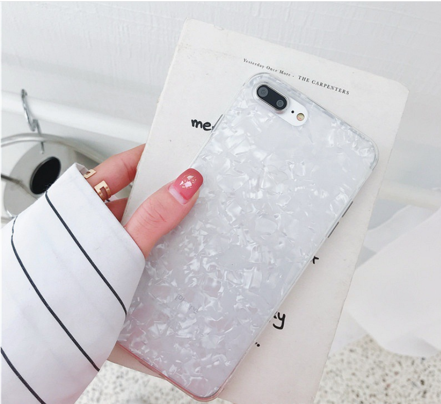 Glitter Marble Shockproof Case Slim for iPhone - carolay.co