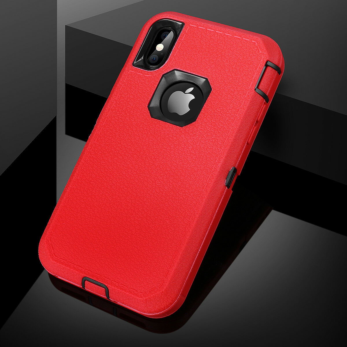 Heavy Duty Shockproof Hybrid Rugged Armor Case Belt Clip For iPhone - carolay.co