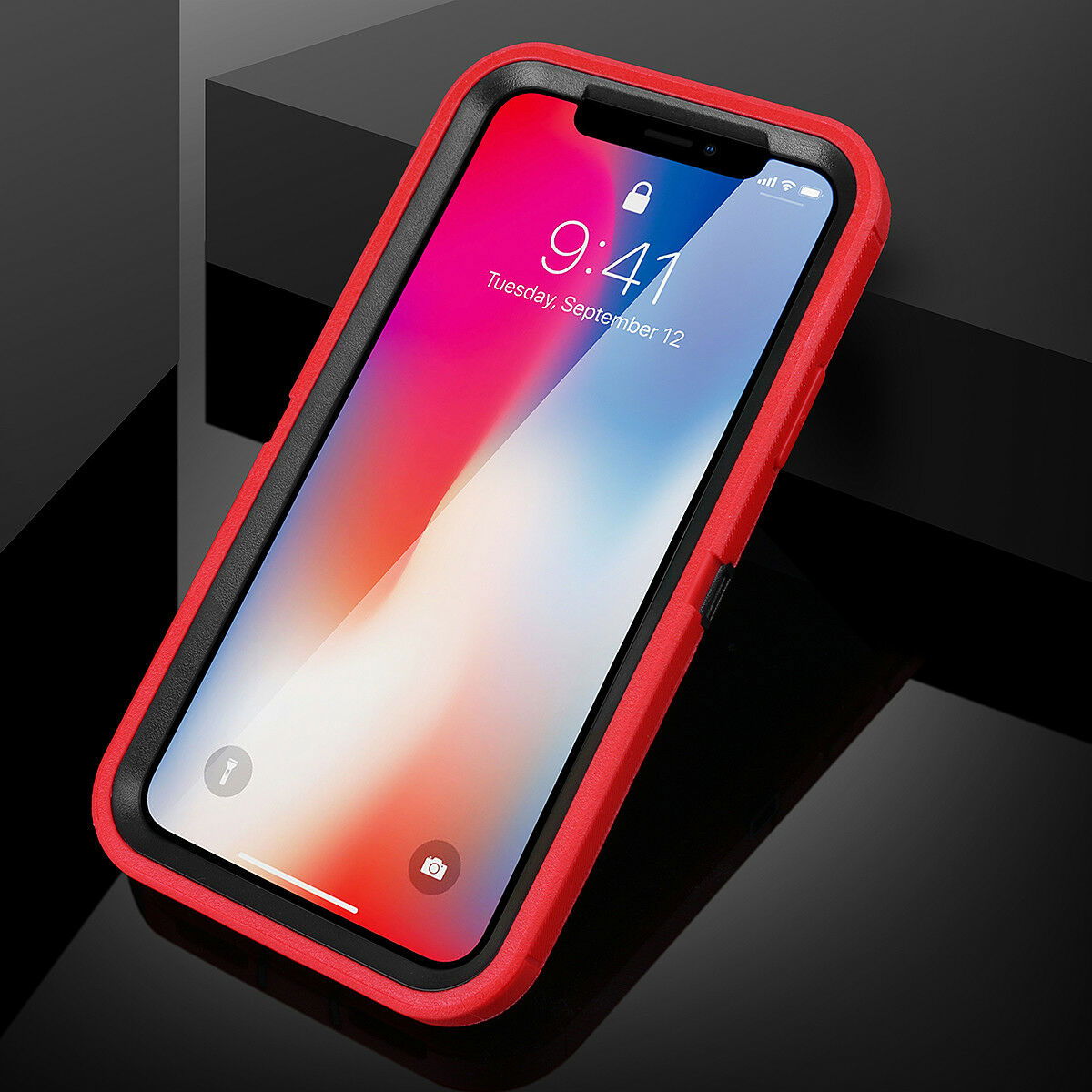 Heavy Duty Shockproof Hybrid Rugged Armor Case Belt Clip For iPhone - carolay.co