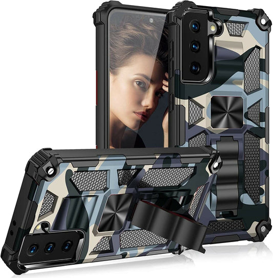 Hybrid Case Camouflage Kickstand for Samsung Galaxy - carolay.co