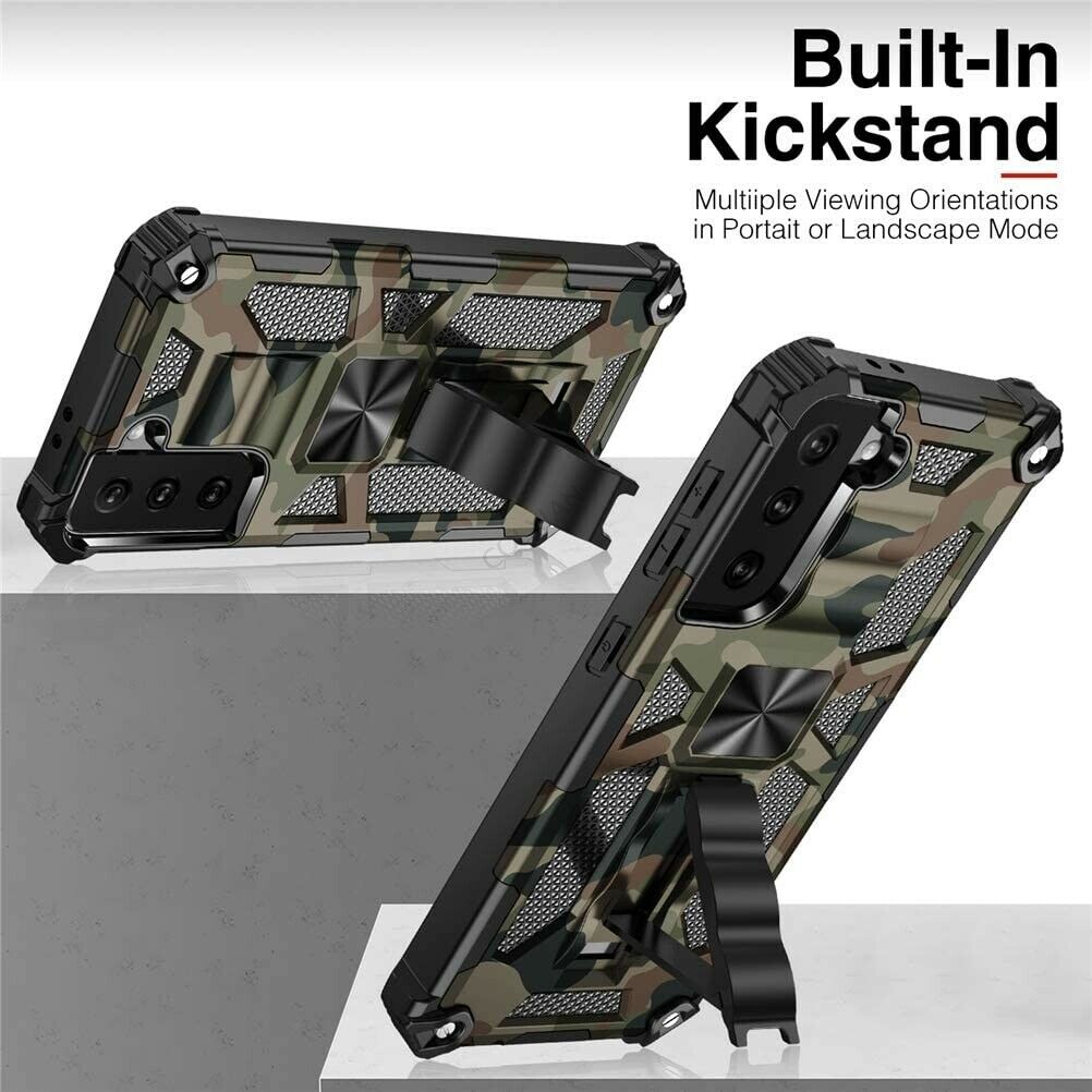 Hybrid Case Camouflage Kickstand for Samsung Galaxy - carolay.co