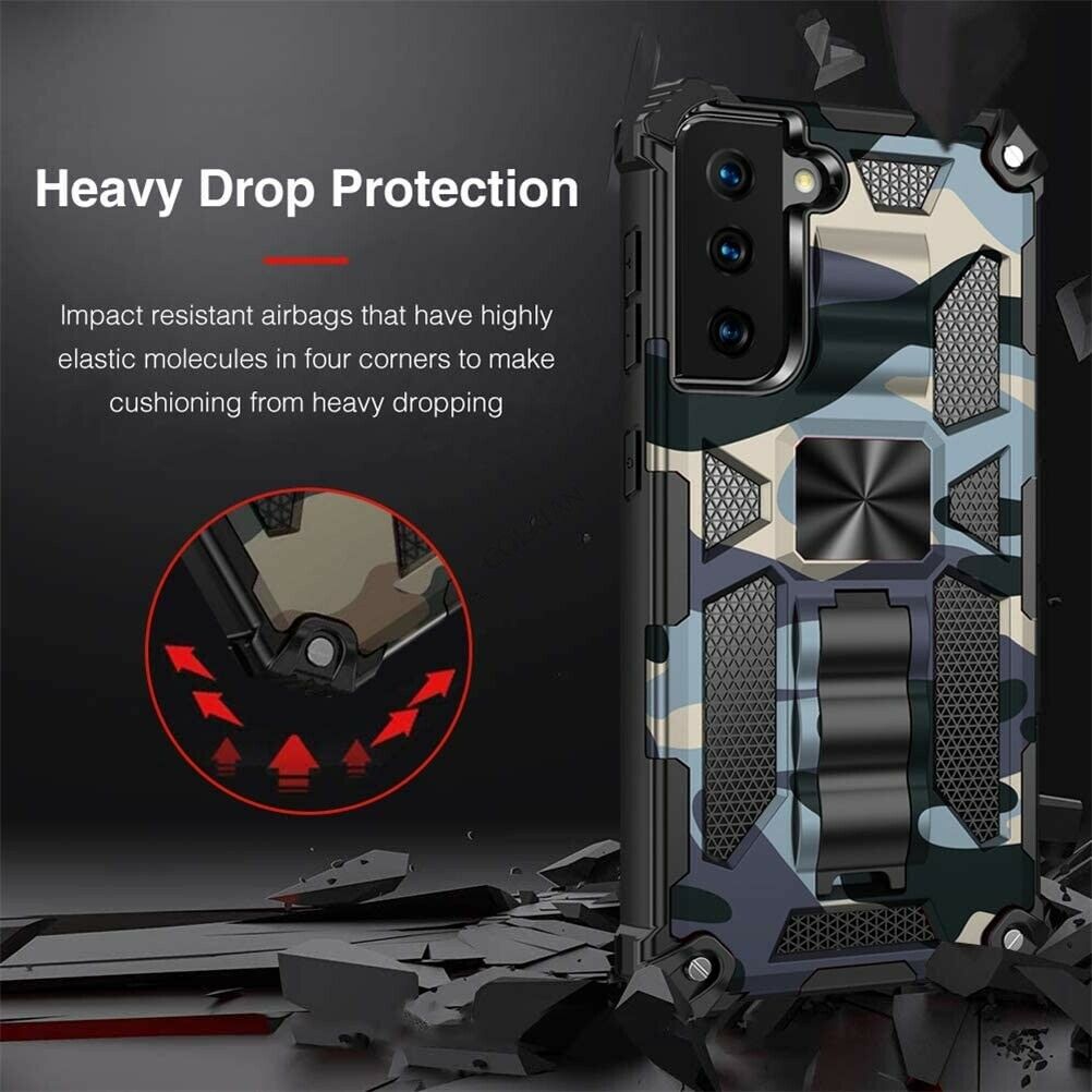 Hybrid Case Camouflage Kickstand for Samsung Galaxy - carolay.co