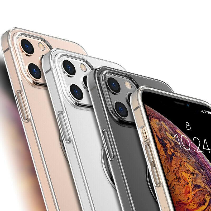 Hybrid Clear Back Ring Stand Shockproof Slim Case For iPhone - carolay.co
