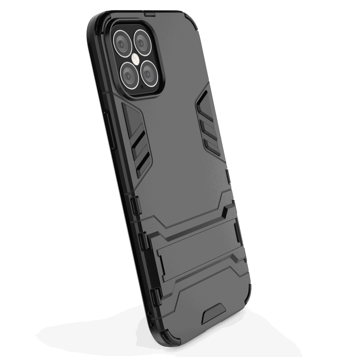 Hybrid Shockproof Armor Kickstand Case For iPhone - carolay.co