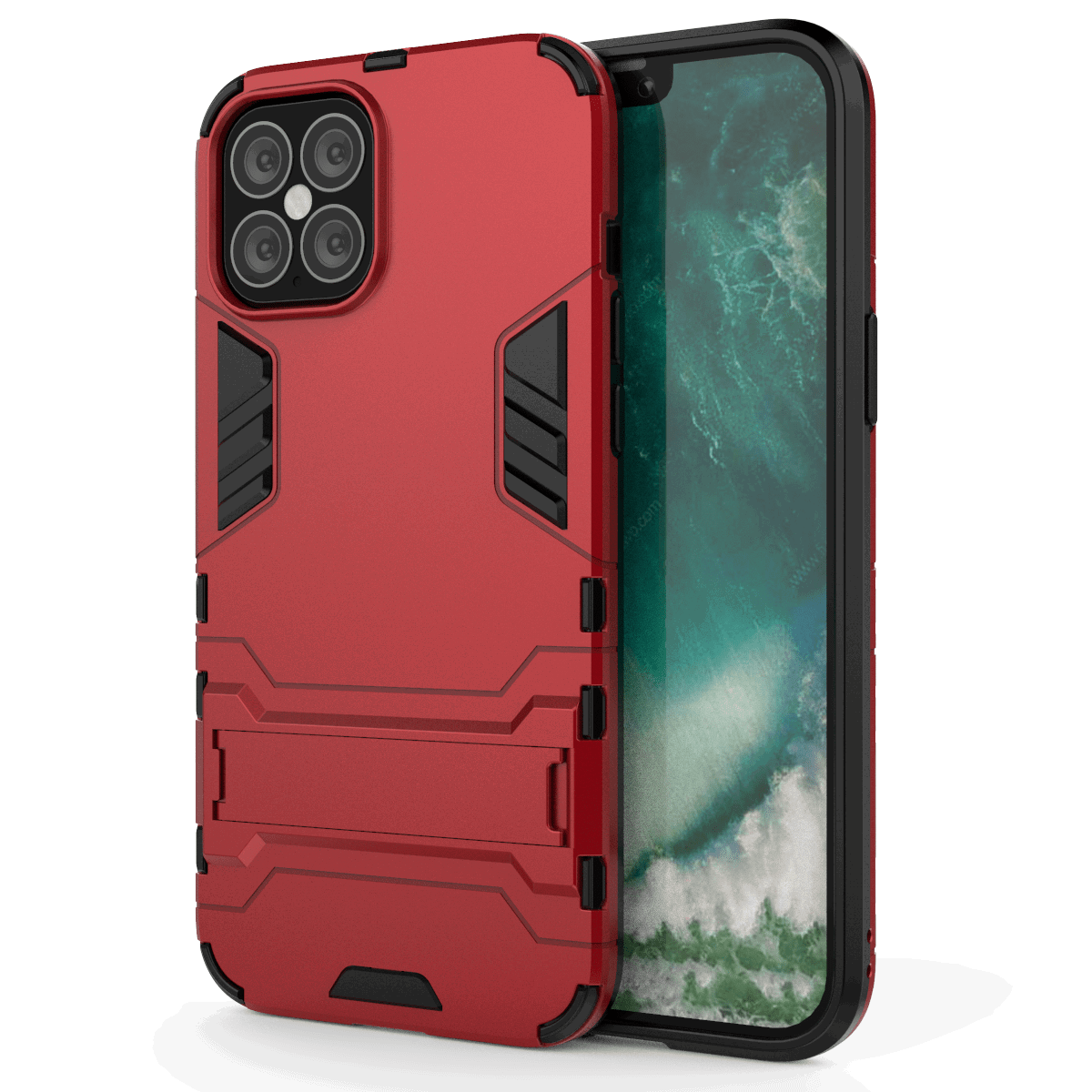 Hybrid Shockproof Armor Kickstand Case For iPhone - carolay.co