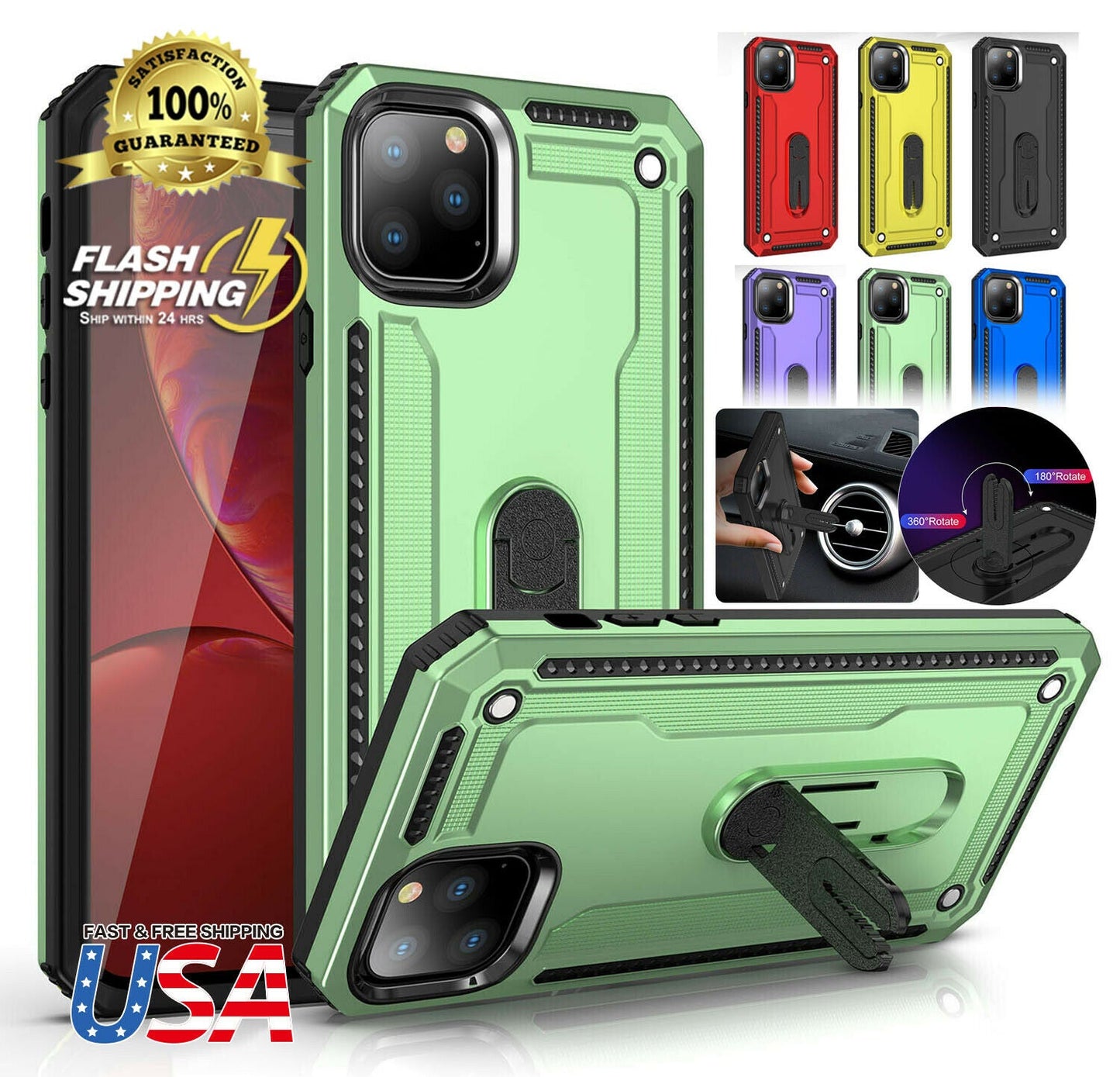 Kickstand Holder Slim Case For iPhone - carolay.co