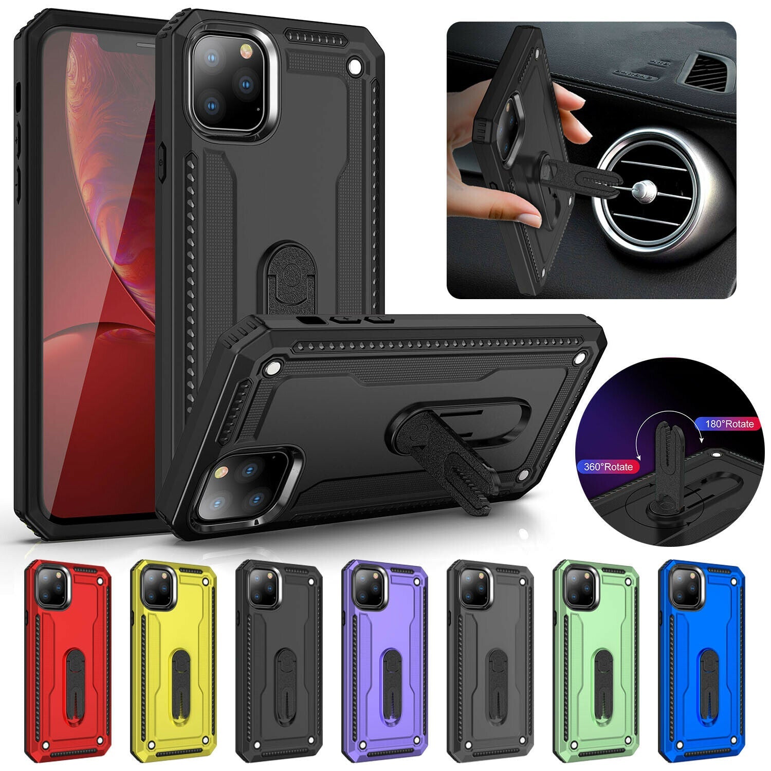 Kickstand Holder Slim Case For iPhone - carolay.co