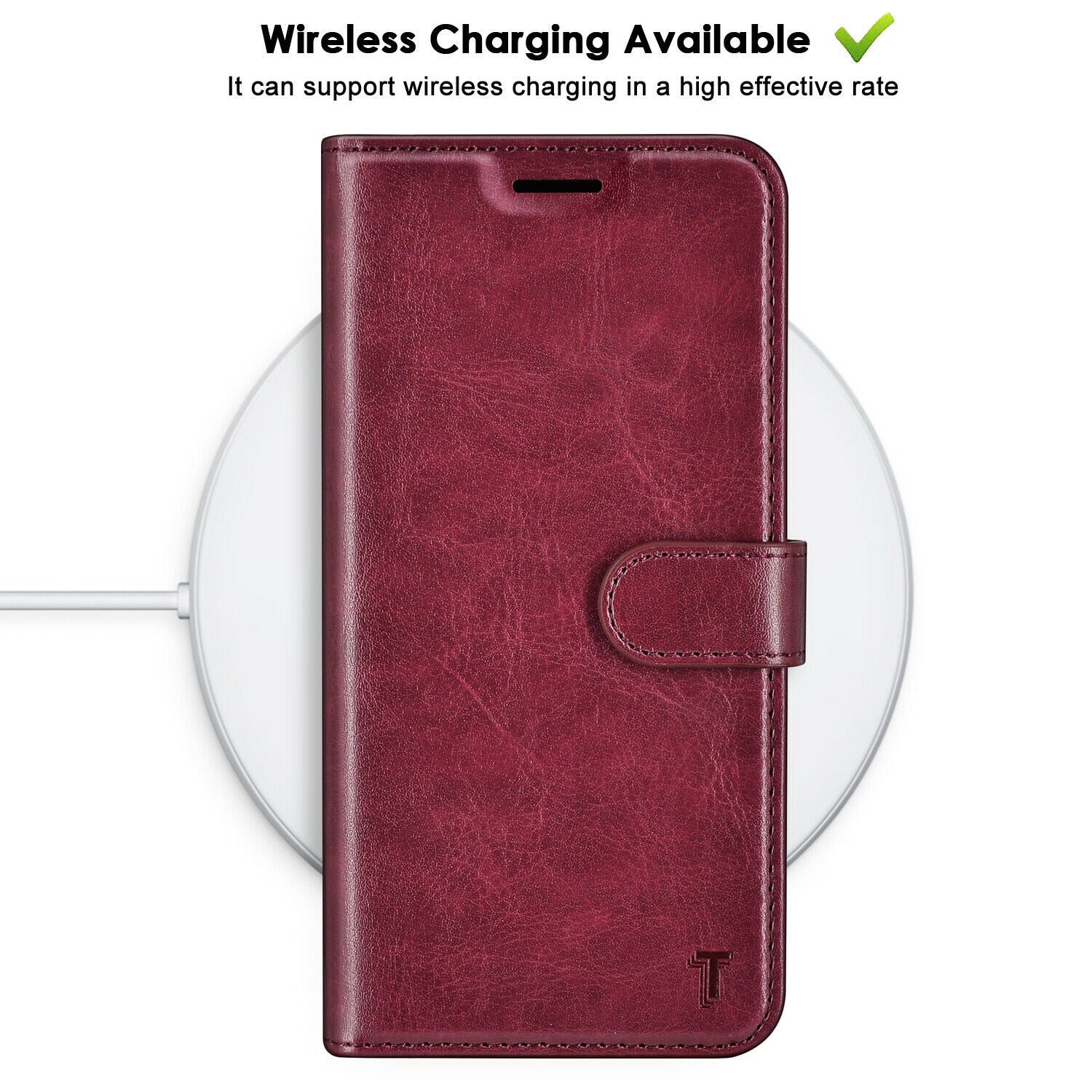 Leather Wallet Case Flip Magnetic Stand Card for iPhone - carolay.co