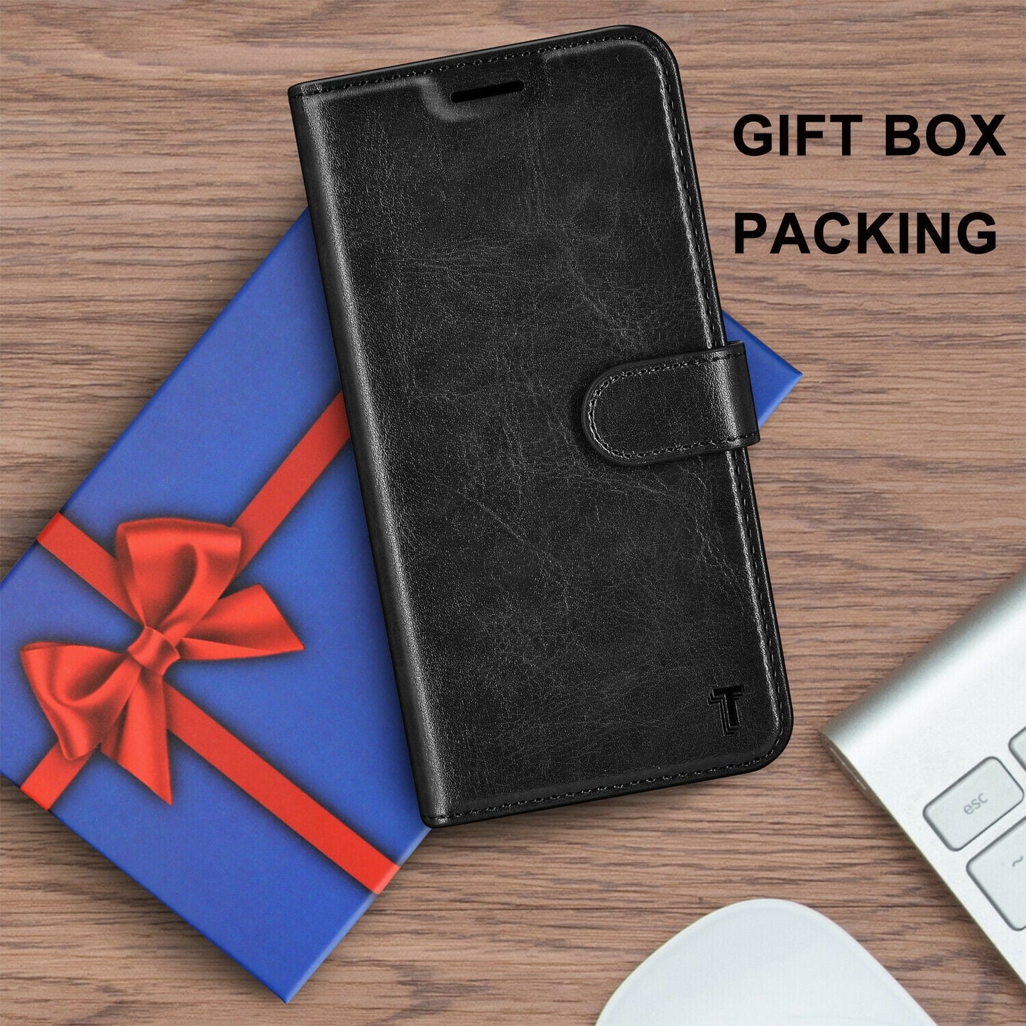 Leather Wallet Case Flip Magnetic Stand Card for iPhone - carolay.co