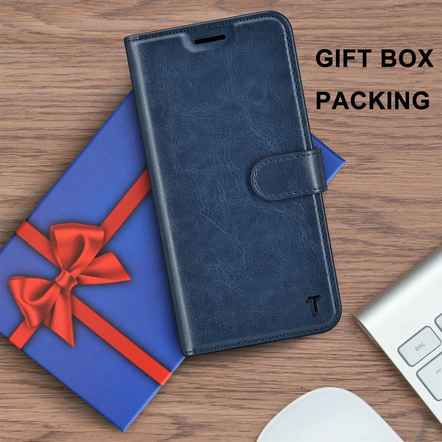 Leather Wallet Case Flip Magnetic Stand Card for iPhone - carolay.co