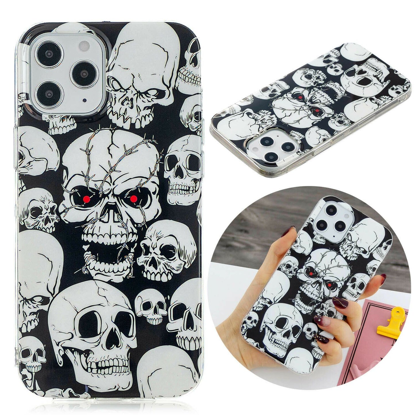 Luminous Soft TPU Slim Shockproof Back Case For iPhone - carolay.co