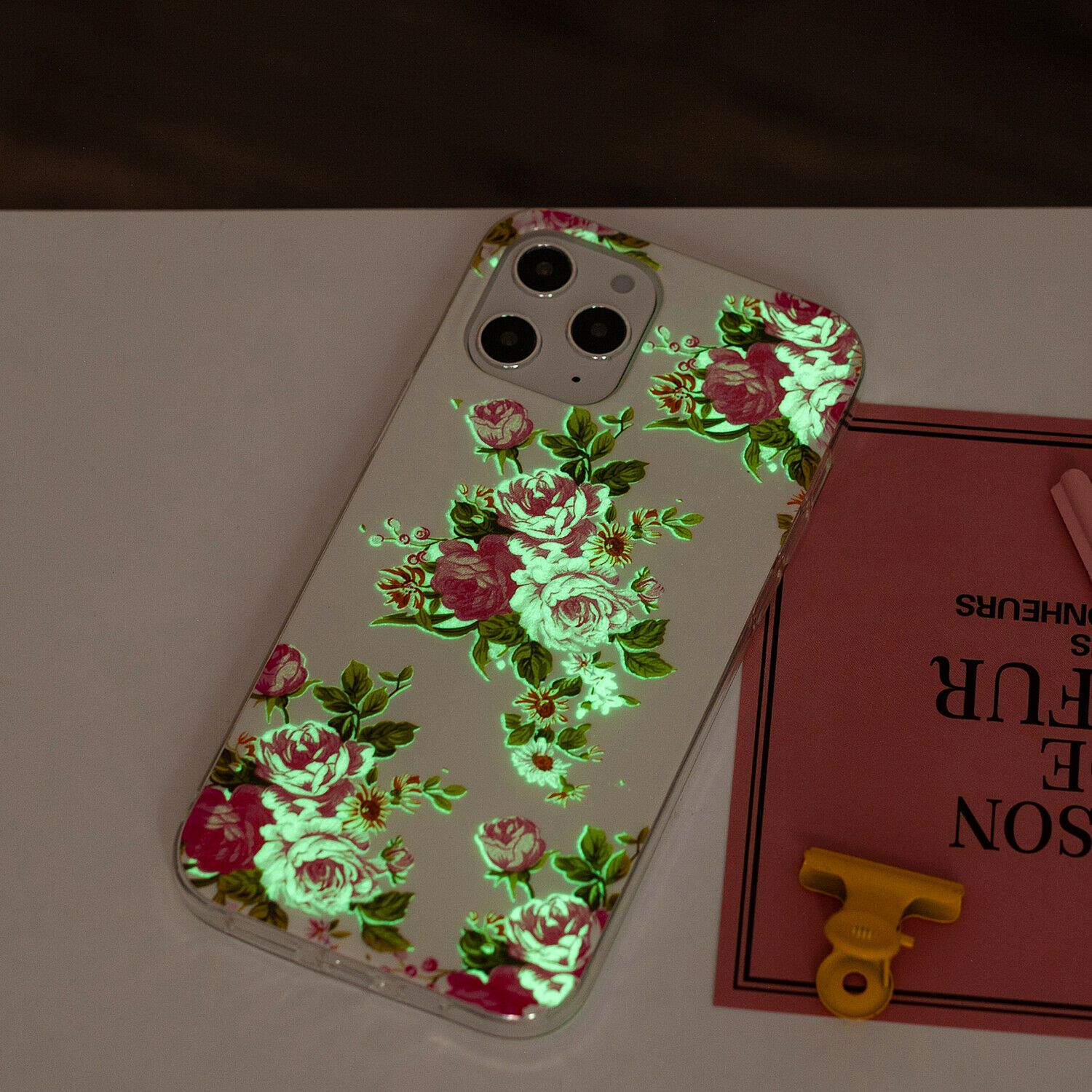 Luminous Soft TPU Slim Shockproof Back Case For iPhone - carolay.co