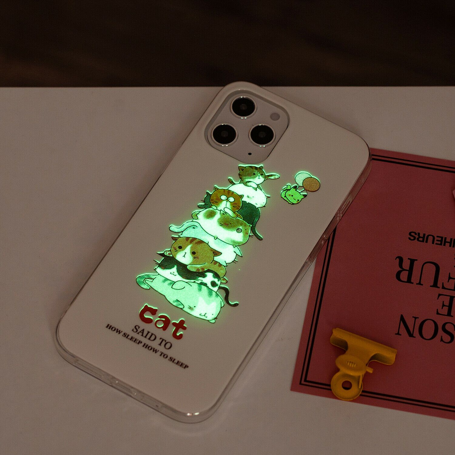Luminous Soft TPU Slim Shockproof Back Case For iPhone - carolay.co