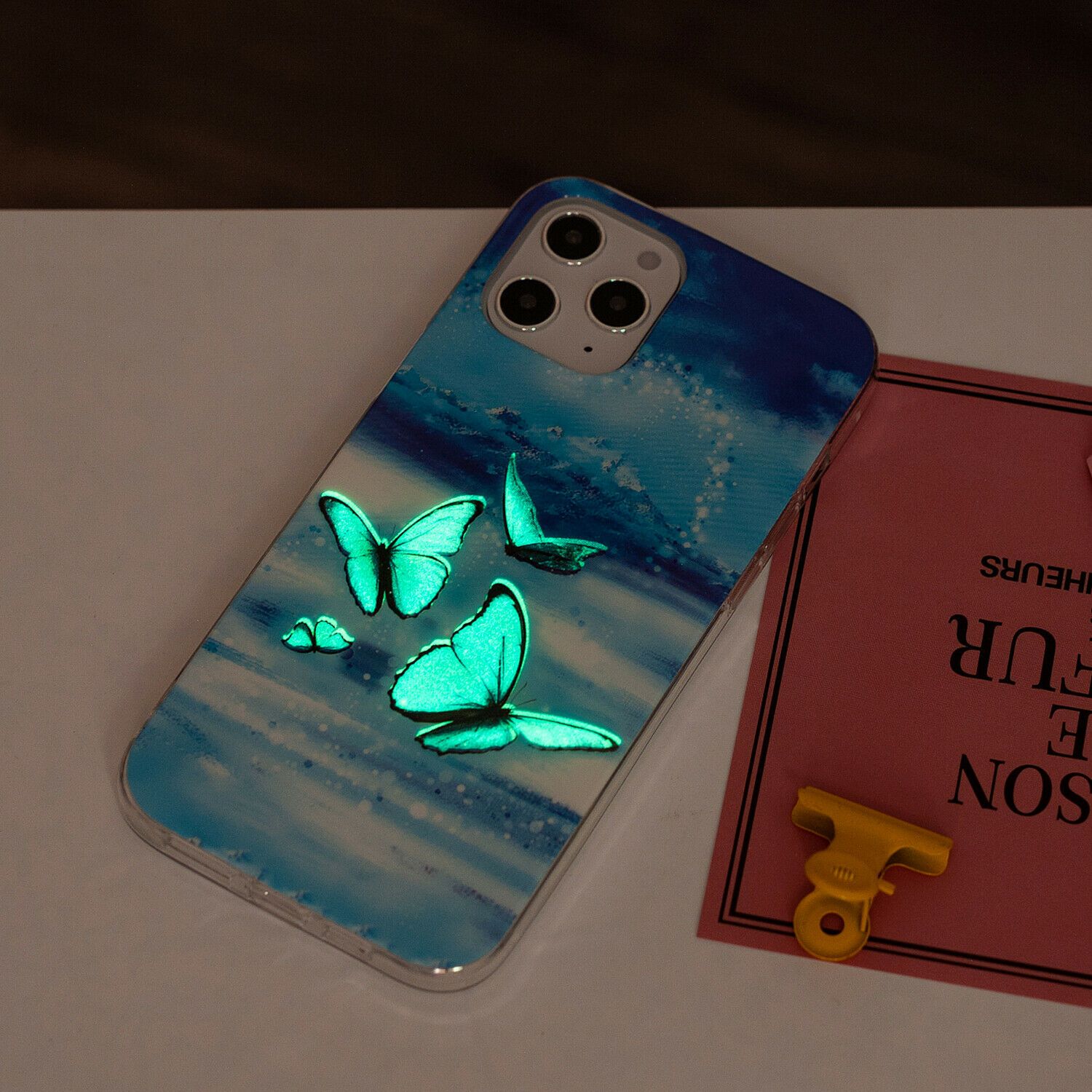 Luminous Soft TPU Slim Shockproof Back Case For iPhone - carolay.co