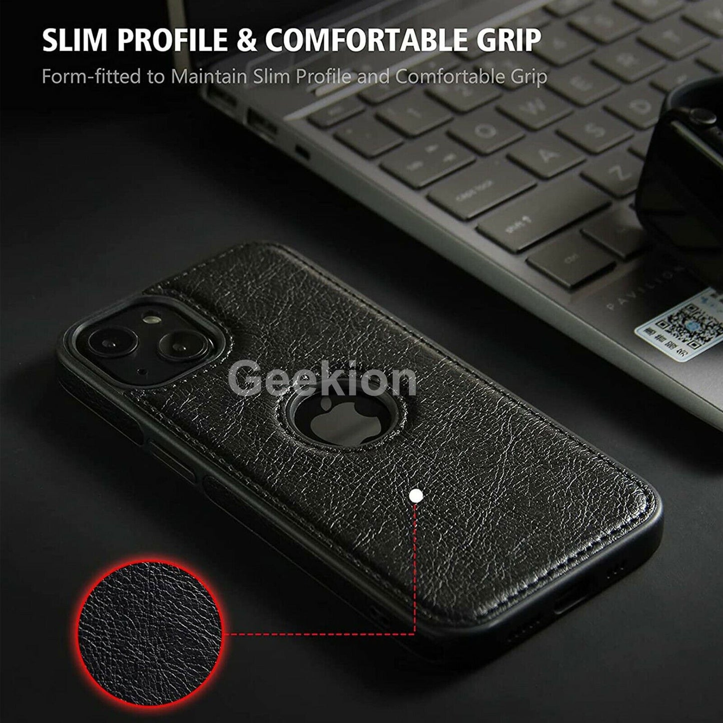 Luxurious Leather Case for iPhone 16 Premium Protection with Card Holder - carolay.co