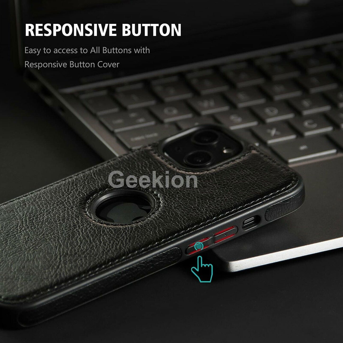 Luxurious Leather Case for iPhone 16 Premium Protection with Card Holder - carolay.co