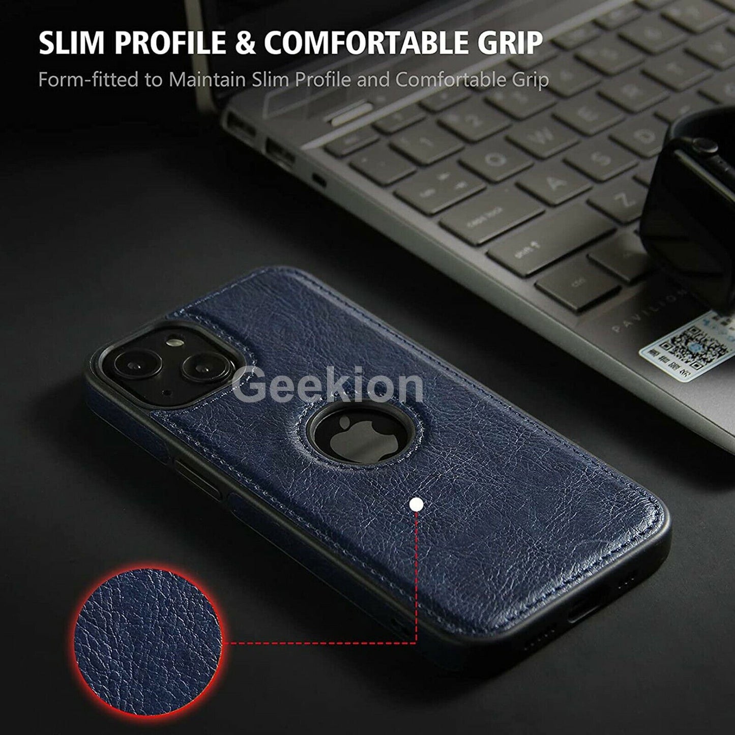 Luxurious Leather Case for iPhone 16 Premium Protection with Card Holder - carolay.co