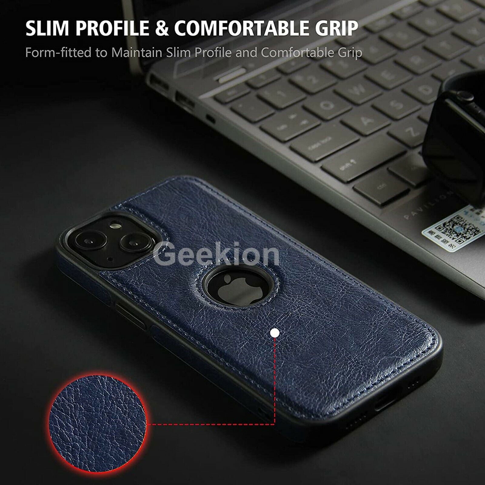 Luxurious Leather Case for iPhone 16 Premium Protection with Card Holder - carolay.co