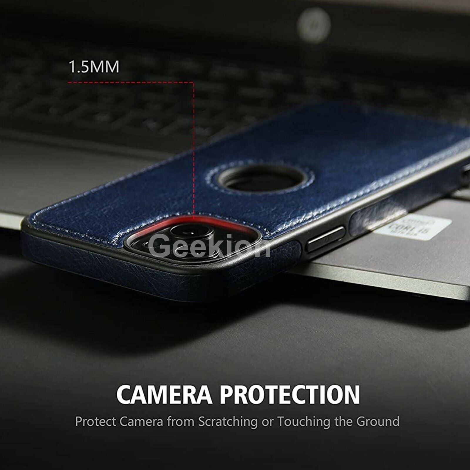 Luxurious Leather Case for iPhone 16 Premium Protection with Card Holder - carolay.co