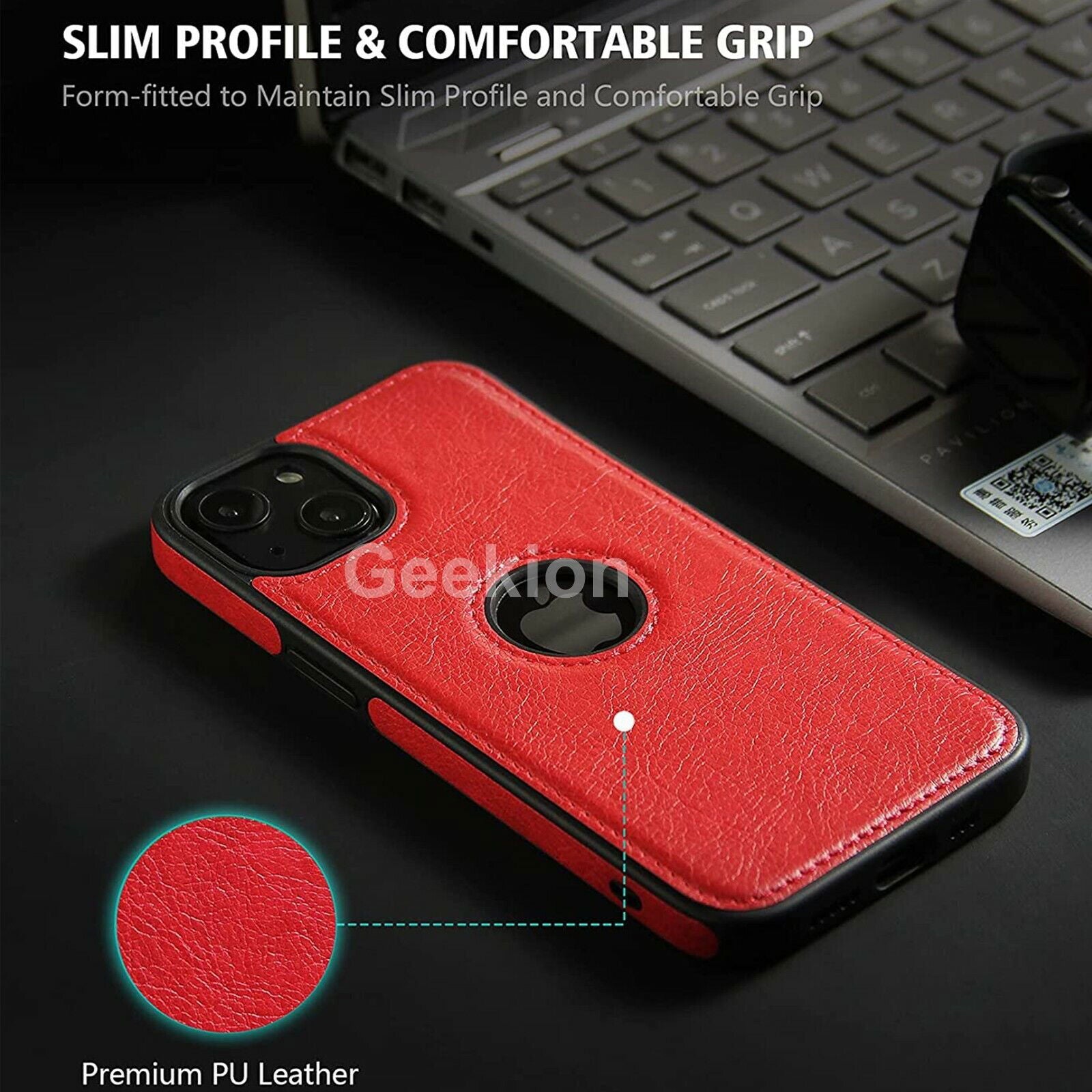 Luxurious Leather Case for iPhone 16 Premium Protection with Card Holder - carolay.co
