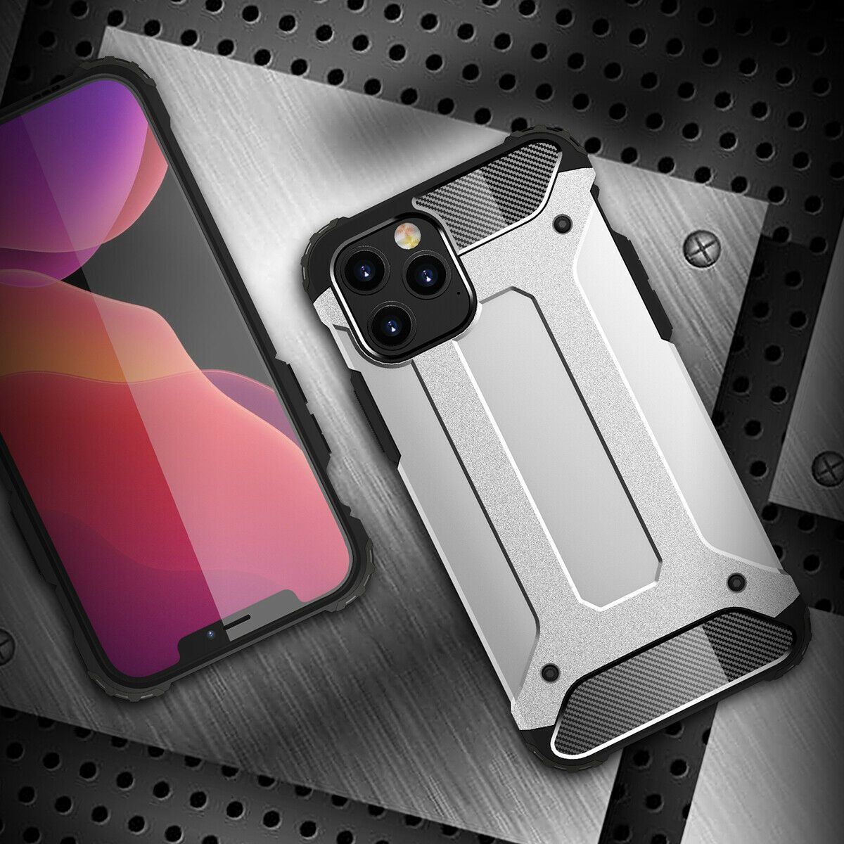 Luxury Armor Rugged Shockproof Case For iPhone - carolay.co