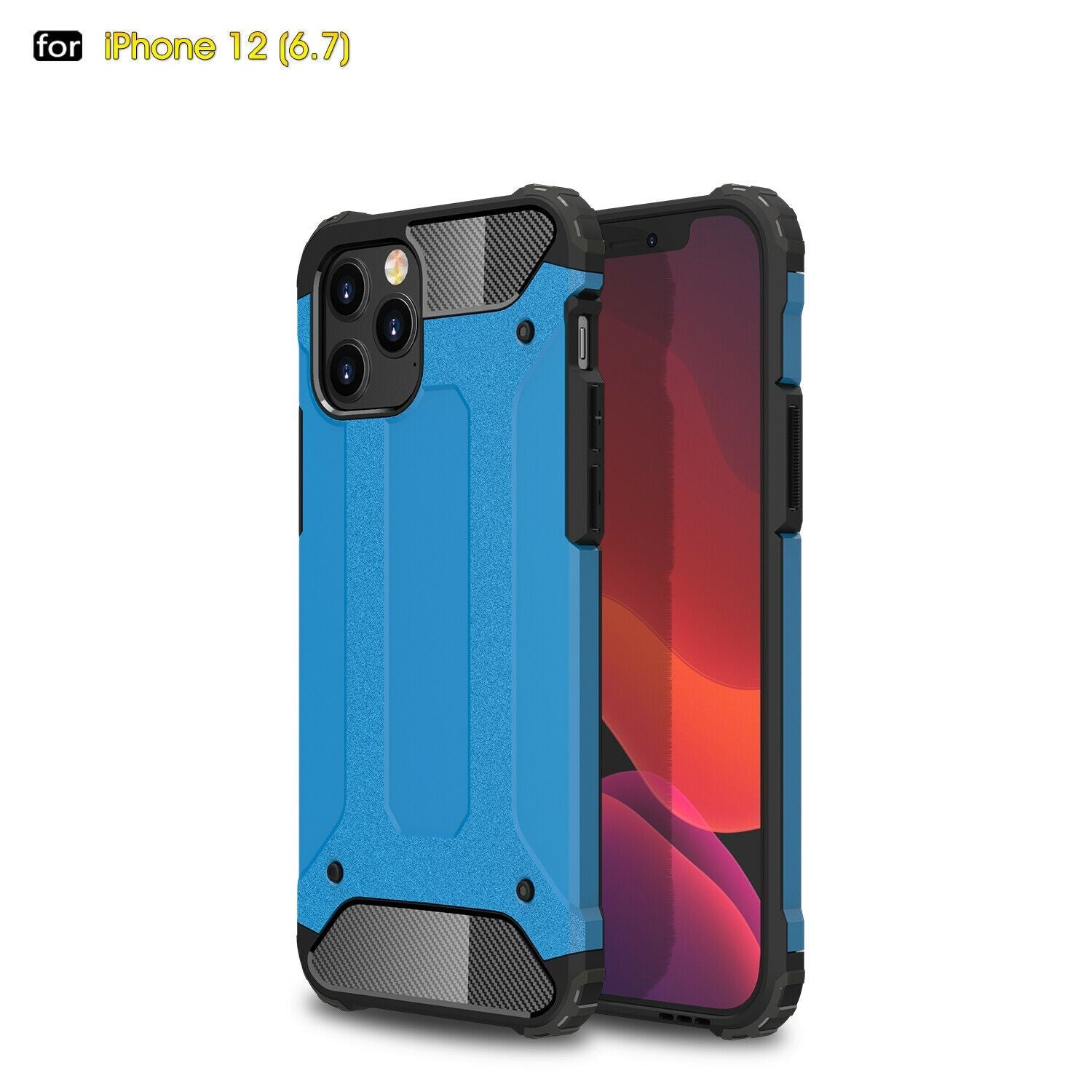 Luxury Armor Rugged Shockproof Case For iPhone - carolay.co