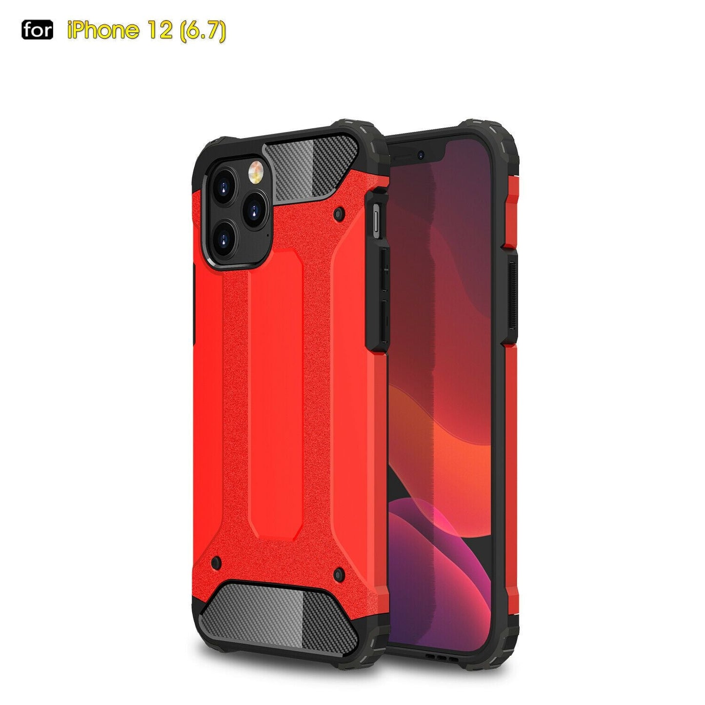Luxury Armor Rugged Shockproof Case For iPhone - carolay.co