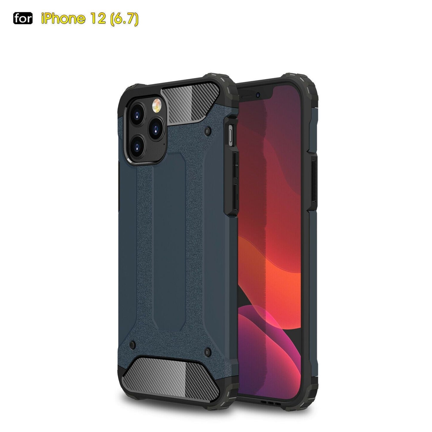 Luxury Armor Rugged Shockproof Case For iPhone - carolay.co