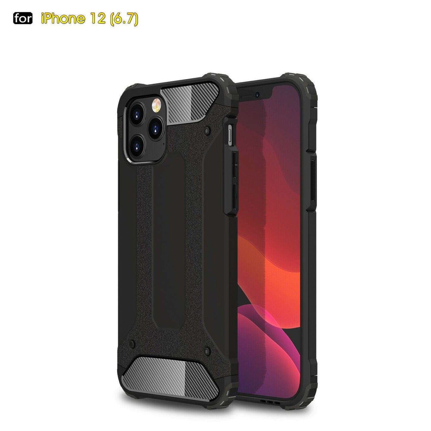Luxury Armor Rugged Shockproof Case For iPhone - carolay.co