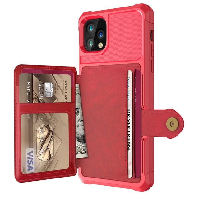 Luxury Leather Wallet Case Wallet Flip For iPhone - carolay.co