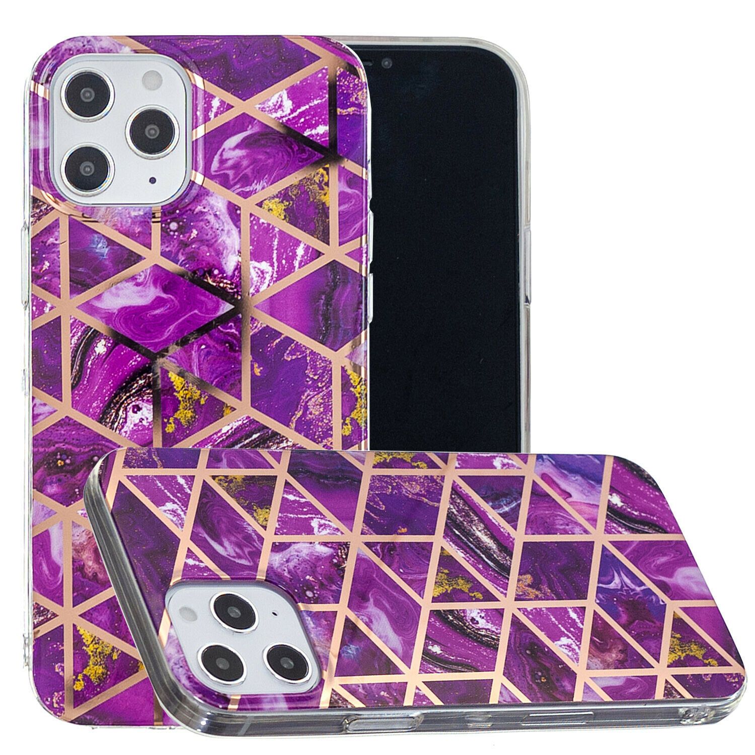 Marble Glossy Soft Slim Back Case For iPhone - carolay.co