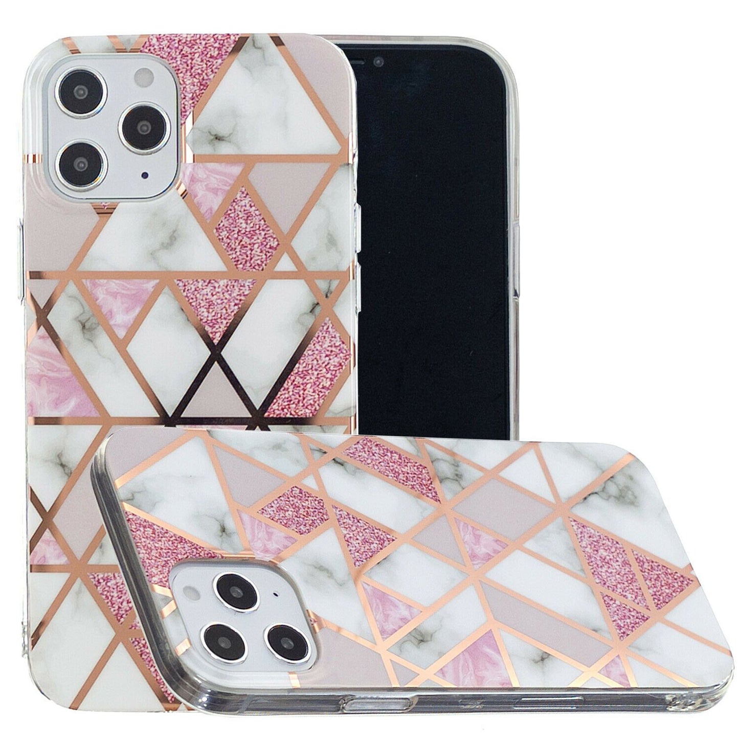 Marble Glossy Soft Slim Back Case For iPhone - carolay.co