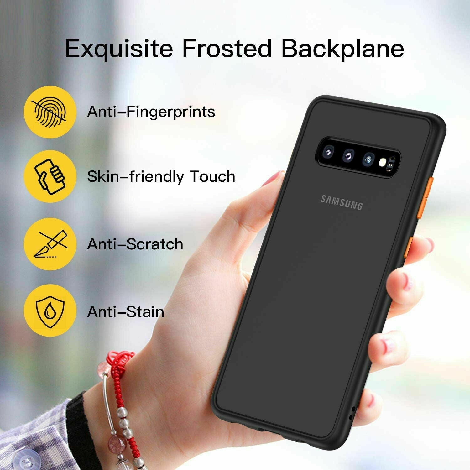 Matte Case Shockproof Bumper Hard for Samsung Galaxy - carolay.co