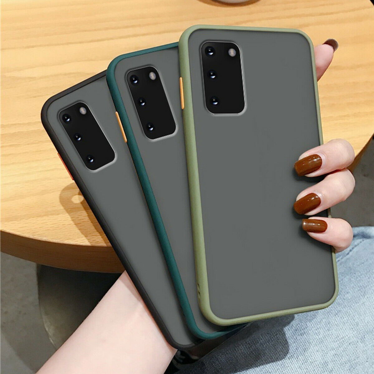 Matte Case Shockproof Bumper Hard for Samsung Galaxy - carolay.co