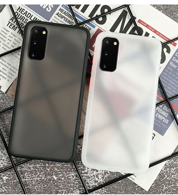 Matte Case Shockproof Bumper Hard for Samsung Galaxy - carolay.co