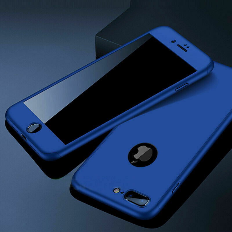 Max+Tempered Glass Ultra Slim Phone Case Full Body For iPhone - carolay.co