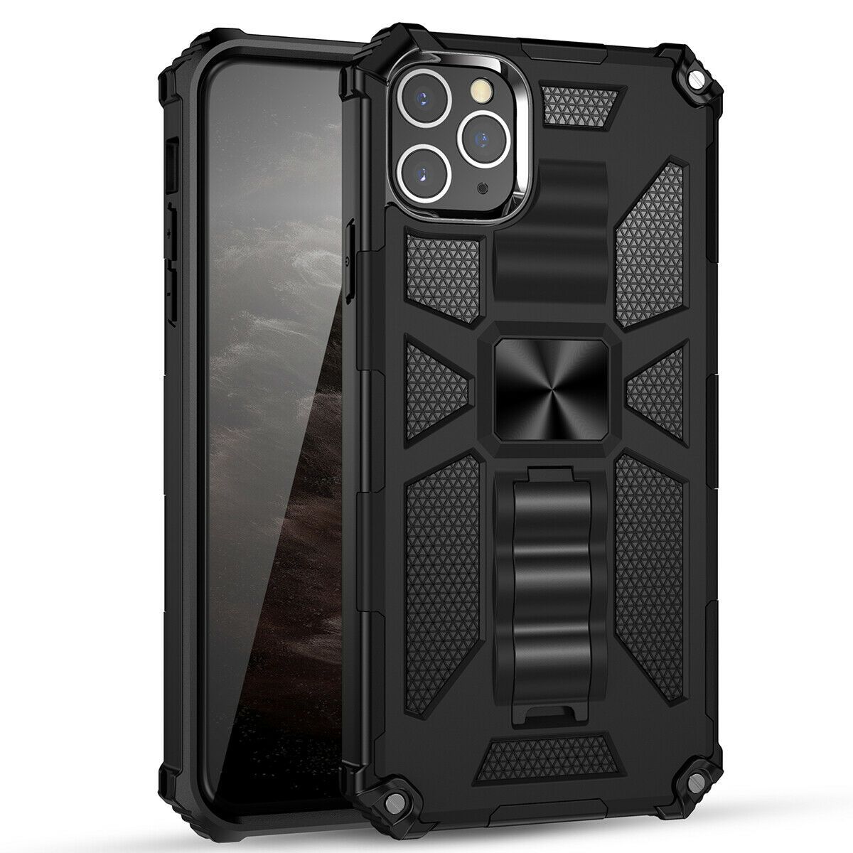 Military Armor Case Magnetic Ring Holder Cover For iPhone - carolay.co