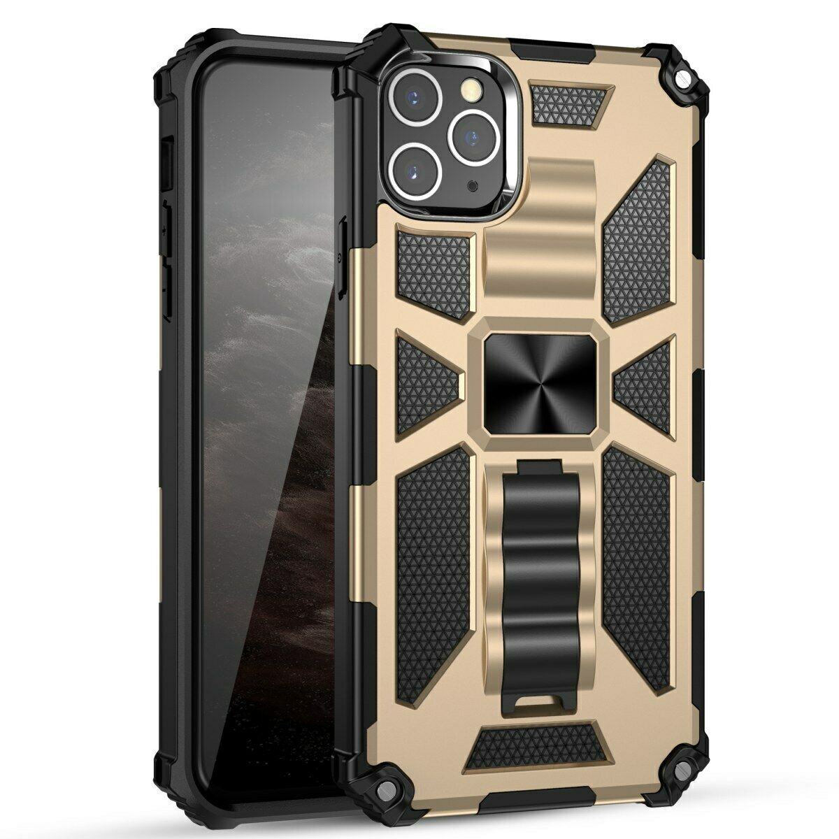 Military Armor Case Magnetic Ring Holder Cover For iPhone - carolay.co