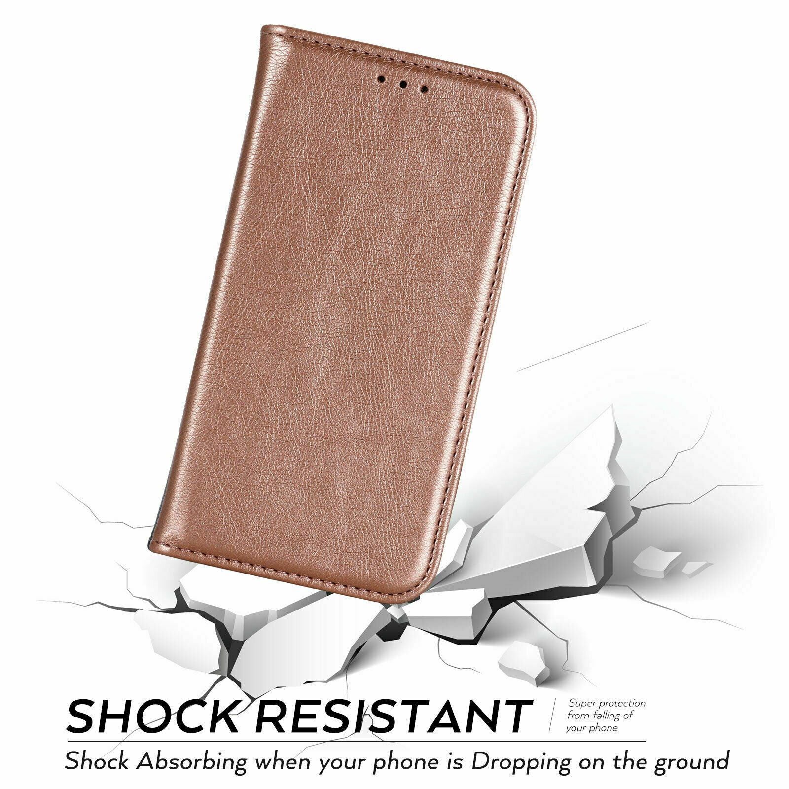 Premium Leather Wallet Card Stand Flip Case For iPhone - carolay.co