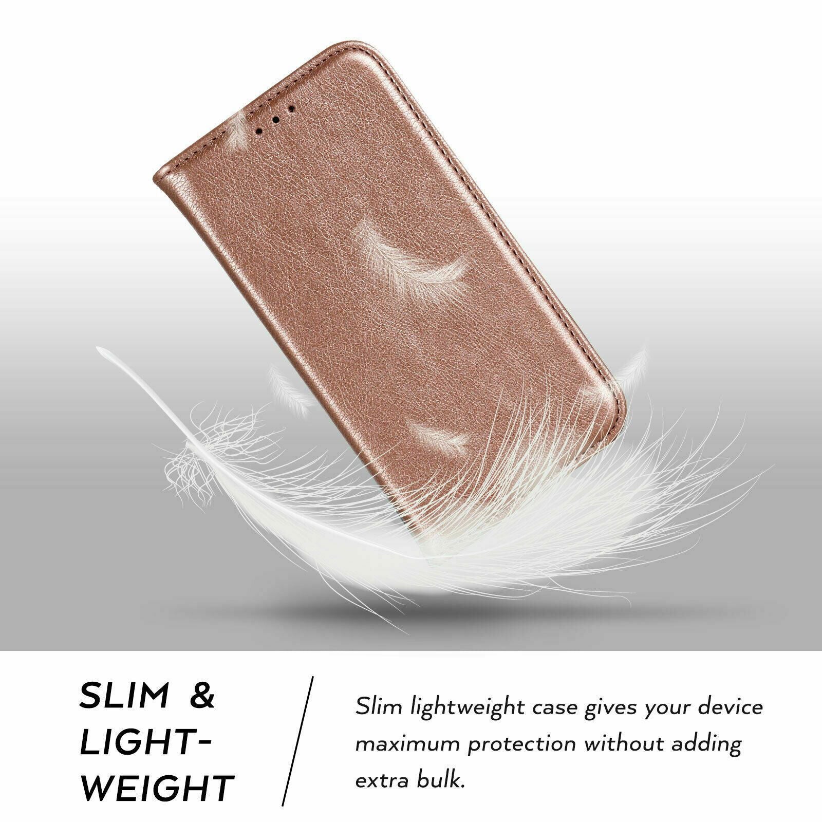 Premium Leather Wallet Card Stand Flip Case For iPhone - carolay.co