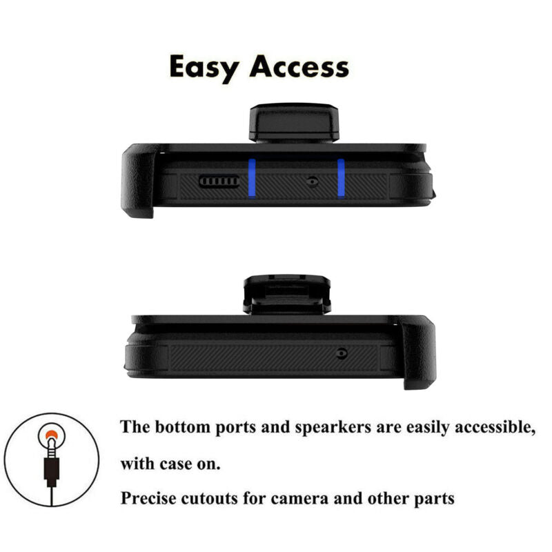 Protective Case for Samsung Galaxy S23 Series with Carbon Fiber Bumper - carolay.co