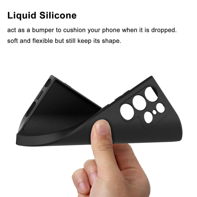 Protective Silicone Case For Samsung S23 Series - carolay.co