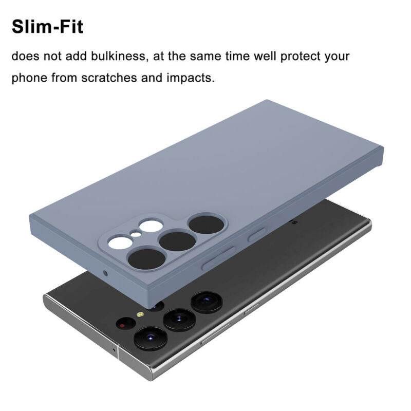 Protective Silicone Case For Samsung S23 Series - carolay.co