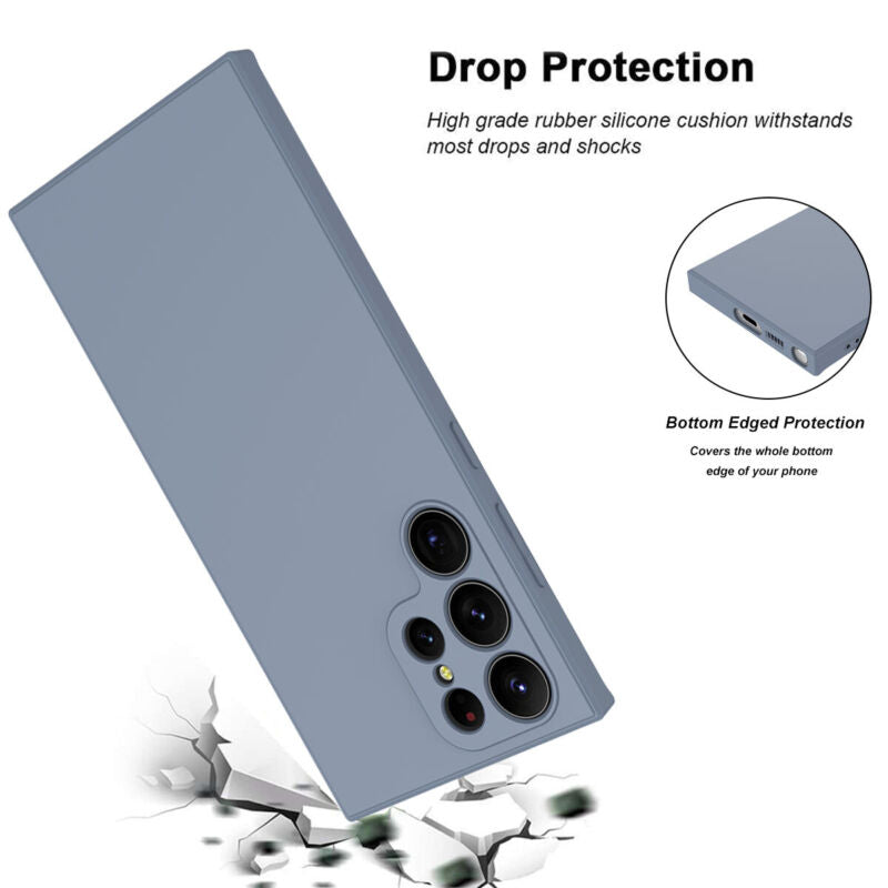 Protective Silicone Case For Samsung S23 Series - carolay.co