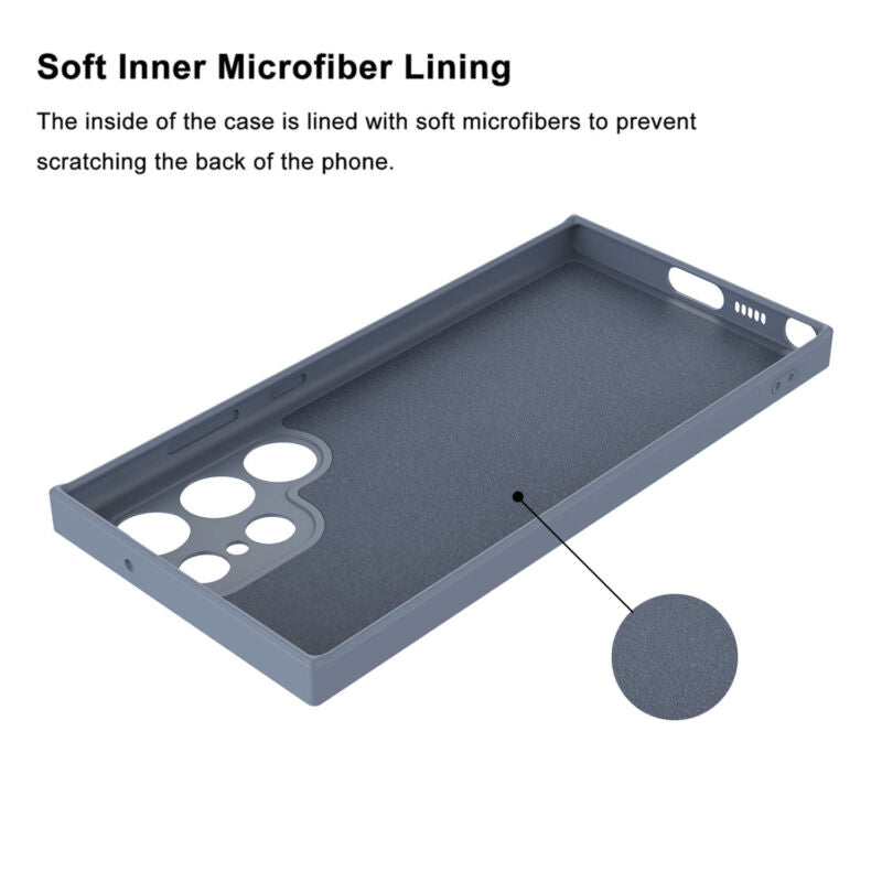 Protective Silicone Case For Samsung S23 Series - carolay.co